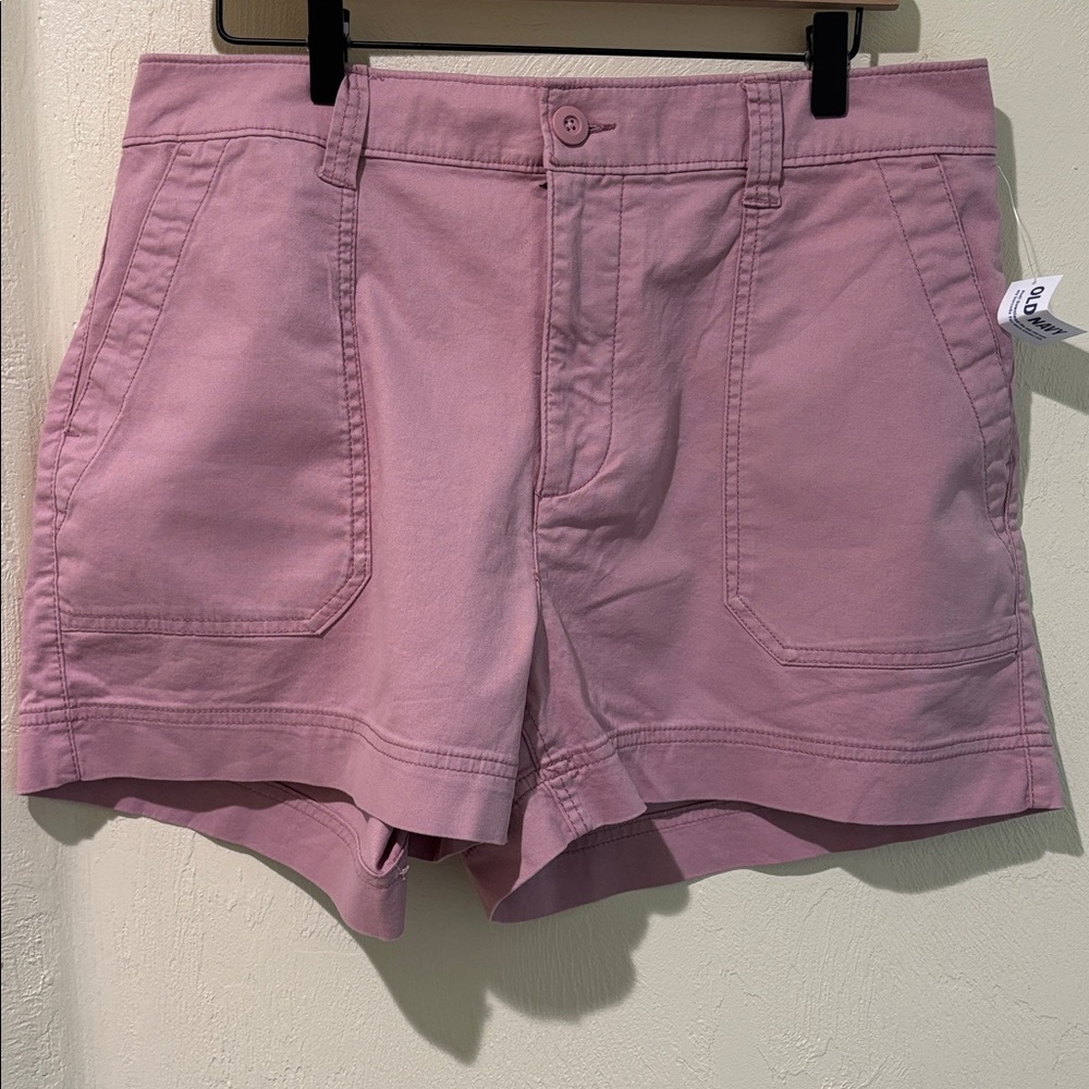 Old Navy Pink Cargo Shorts Casual Style